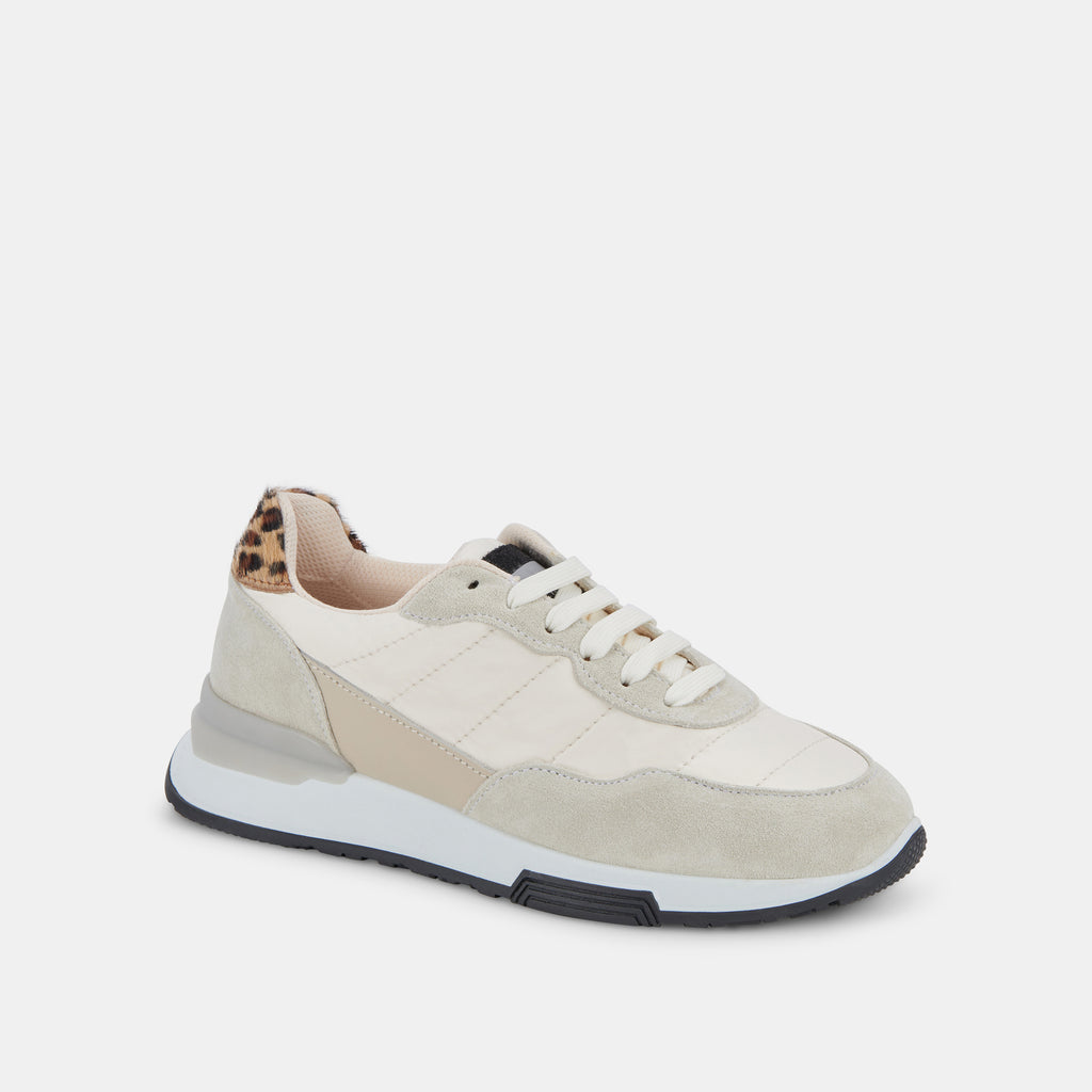 DOLCE VITA x GREATS EVANA SNEAKERS WHITE MULTI SUEDE - image 3