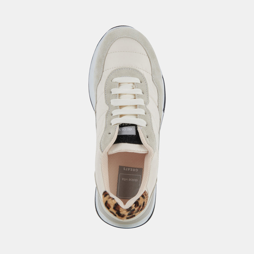 DOLCE VITA x GREATS EVANA SNEAKERS WHITE MULTI SUEDE - image 9