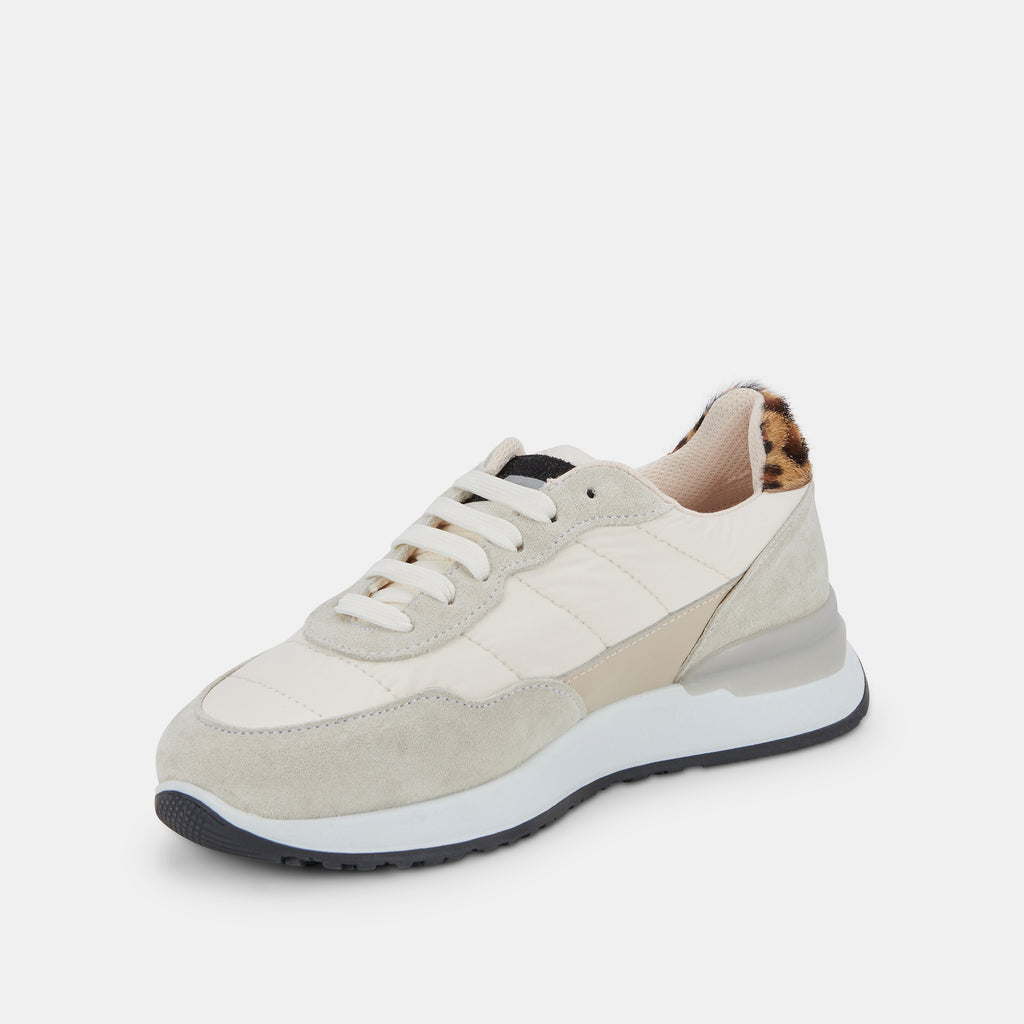 DOLCE VITA x GREATS EVANA SNEAKERS WHITE MULTI SUEDE - image 5