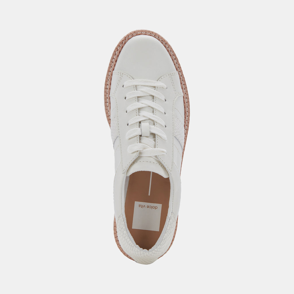 TIGER SNEAKERS WHITE LEATHER - image 15
