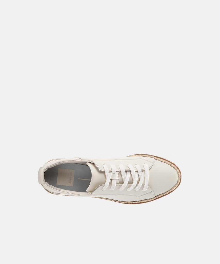 TINLEY SNEAKERS IN WHITE LEATHER -   Dolce Vita - image 9