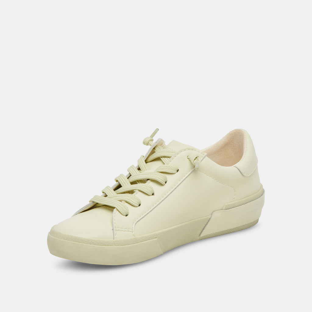 ZINA 360 SNEAKERS CUCUMBER RECYCLED LEATHER - image 4