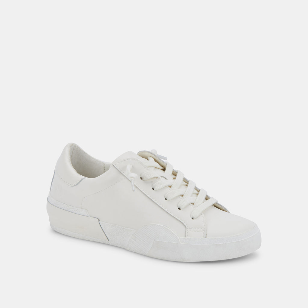 ZINA 360 SNEAKERS WHITE RECYCLED LEATHER - image 3