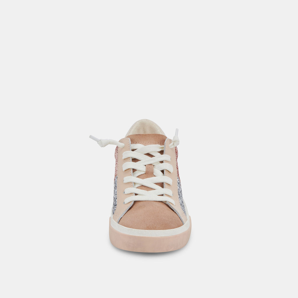 ZINA PATCH SNEAKERS ROSE GOLD MULTI GLITTER - image 7