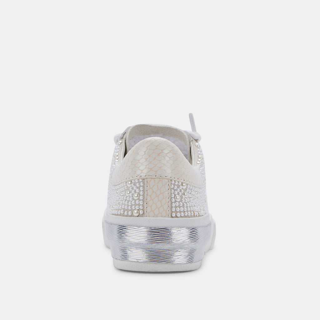 ZINA PEARL SNEAKERS VANILLA PEARLS - image 8