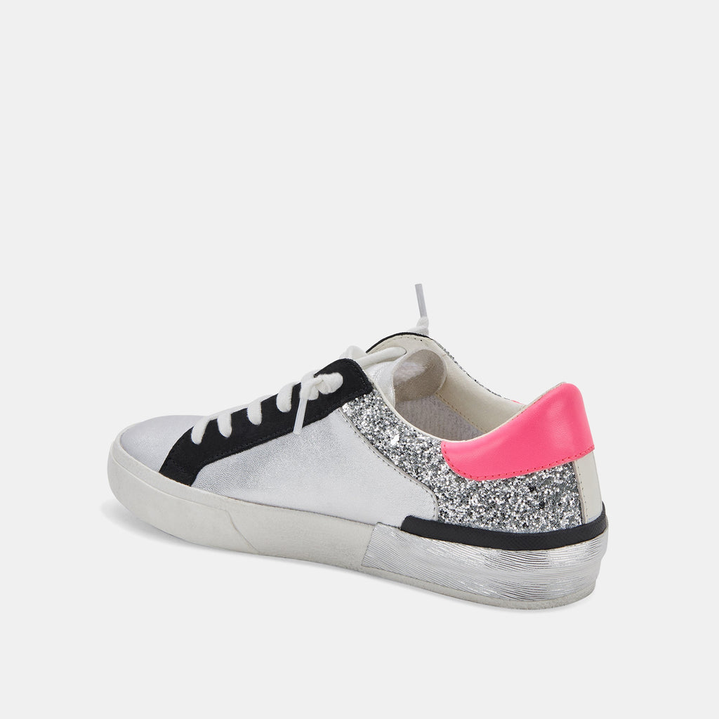 ZINA SNEAKERS IN DK SILVER LEATHER -   Dolce Vita - image 6