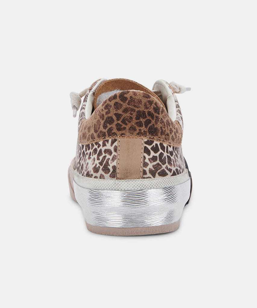 ZINA SNEAKERS IN LEOPARD MULTI DUSTED SUEDE -   Dolce Vita - image 10