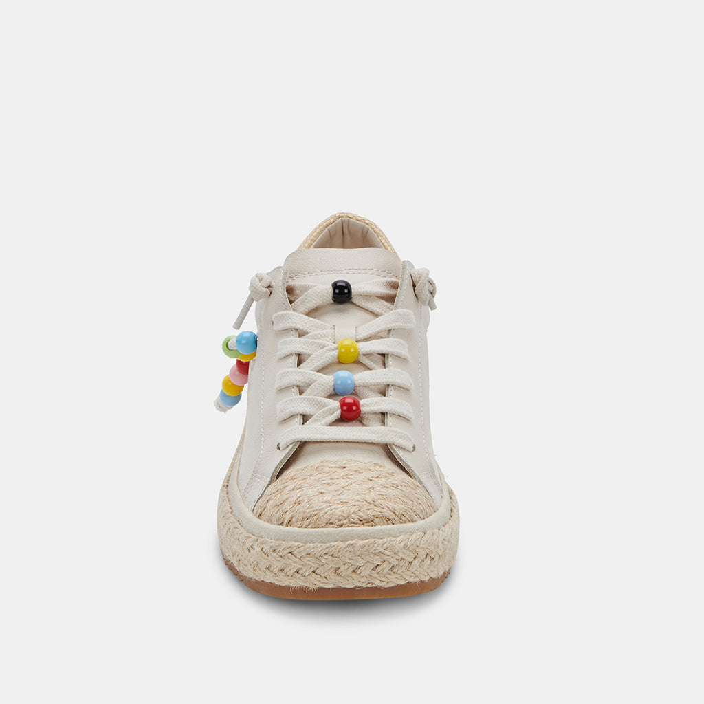 ZOE PRIDE SNEAKERS IVORY LEATHER - image 9