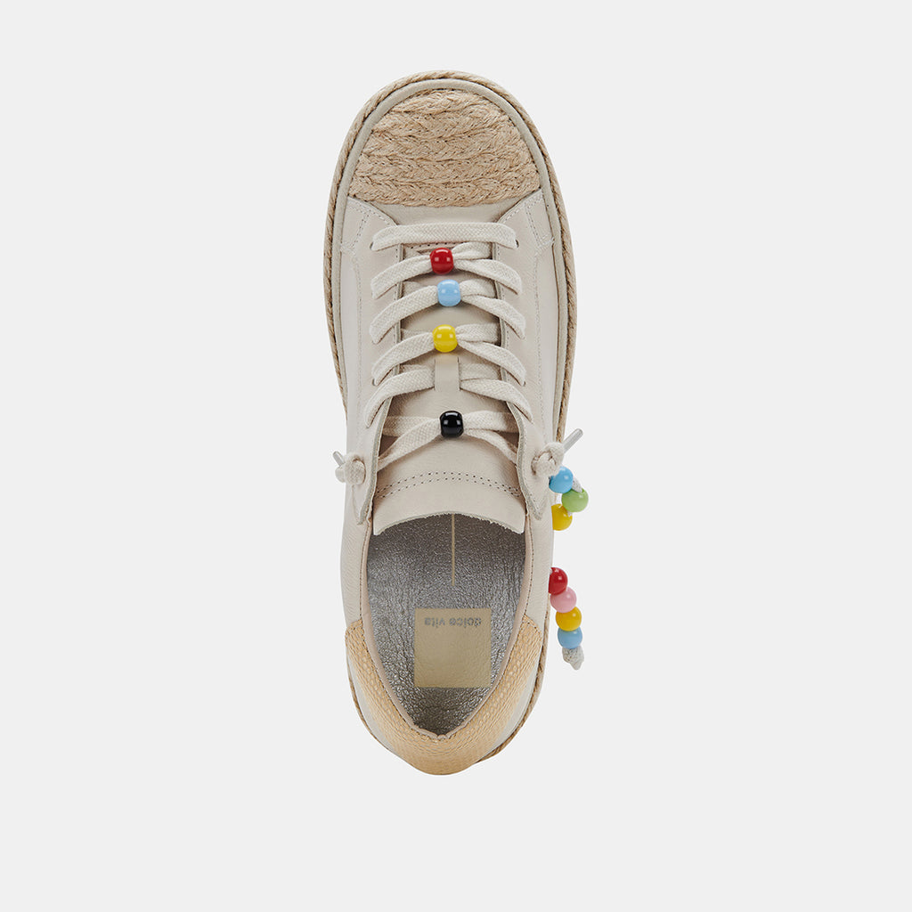 ZOE PRIDE SNEAKERS IVORY LEATHER - image 11