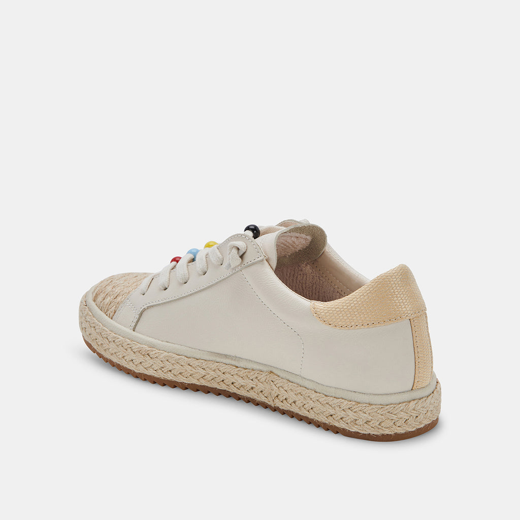 ZOE PRIDE SNEAKERS IVORY LEATHER - image 8