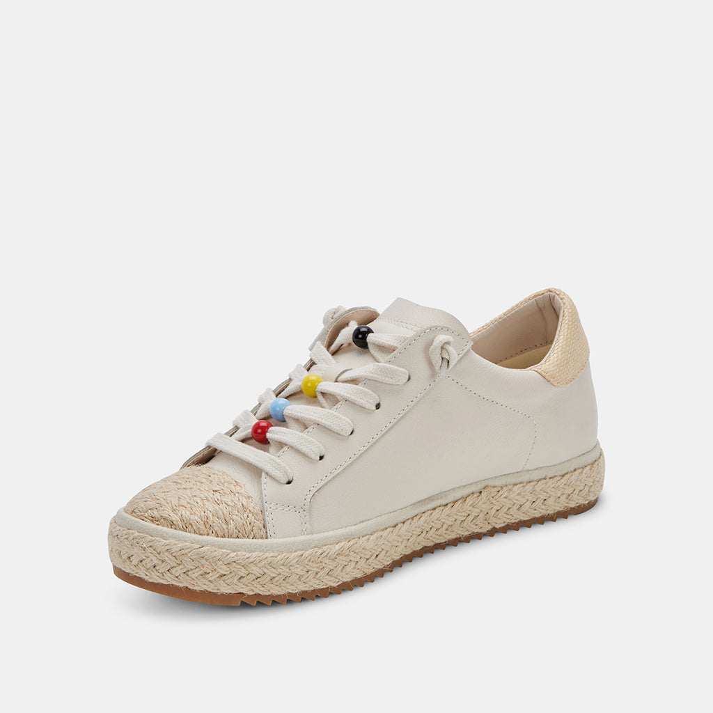 ZOE PRIDE SNEAKERS IVORY LEATHER - image 6