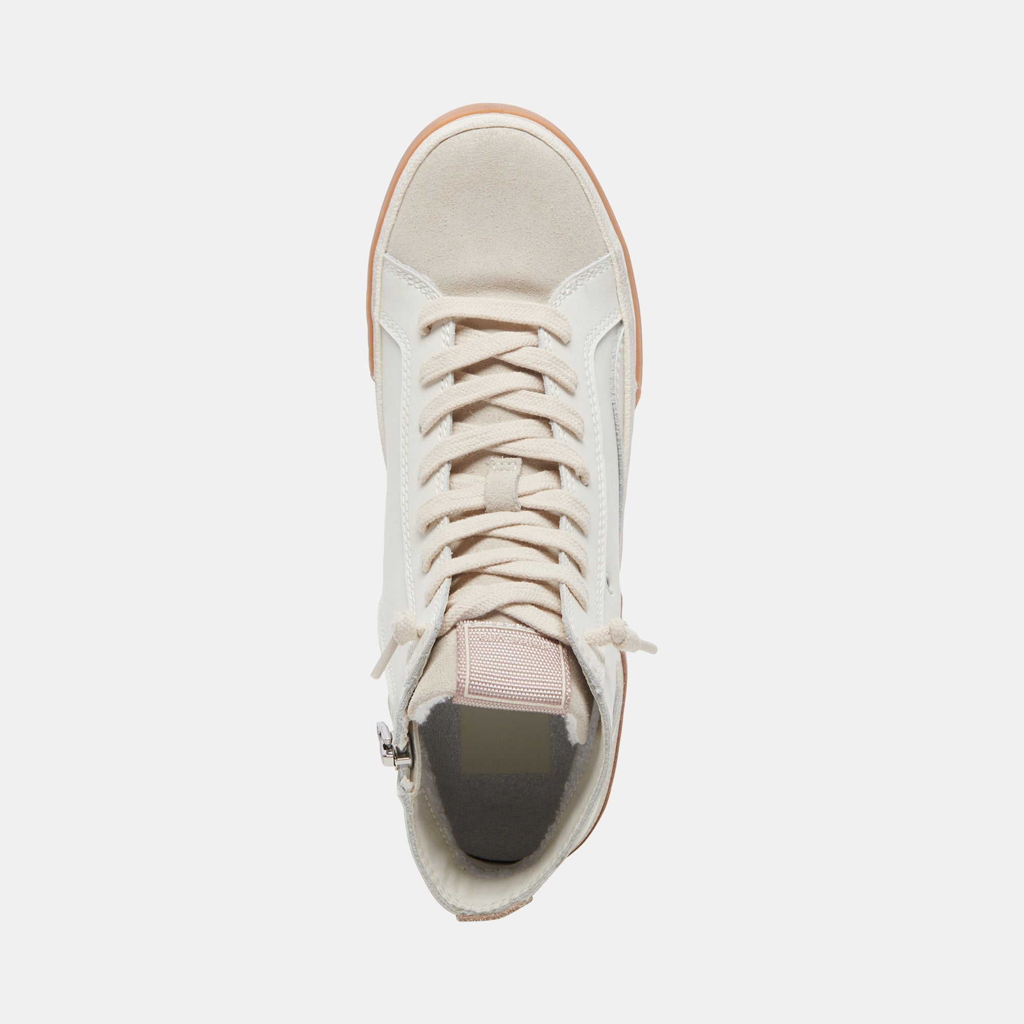 ZOHARA SNEAKERS WHITE TAN LEATHER - re:vita
