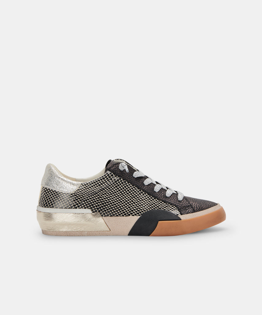 ZINA SNEAKERS IN MERCURY LEATHER -   Dolce Vita - image 1