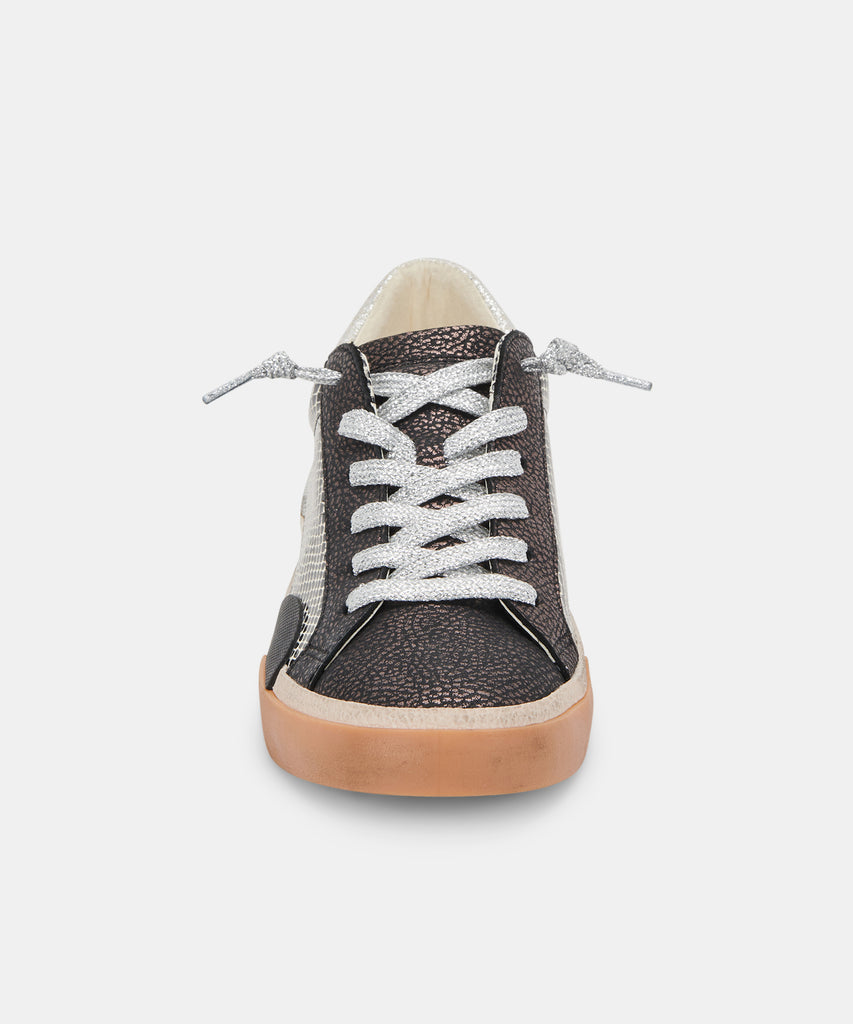 ZINA SNEAKERS IN MERCURY LEATHER -   Dolce Vita - image 7