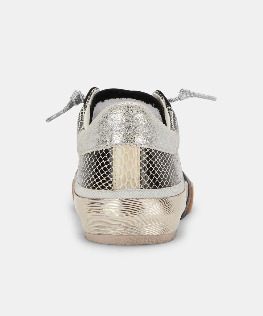 ZINA SNEAKERS IN MERCURY LEATHER -   Dolce Vita - image 8