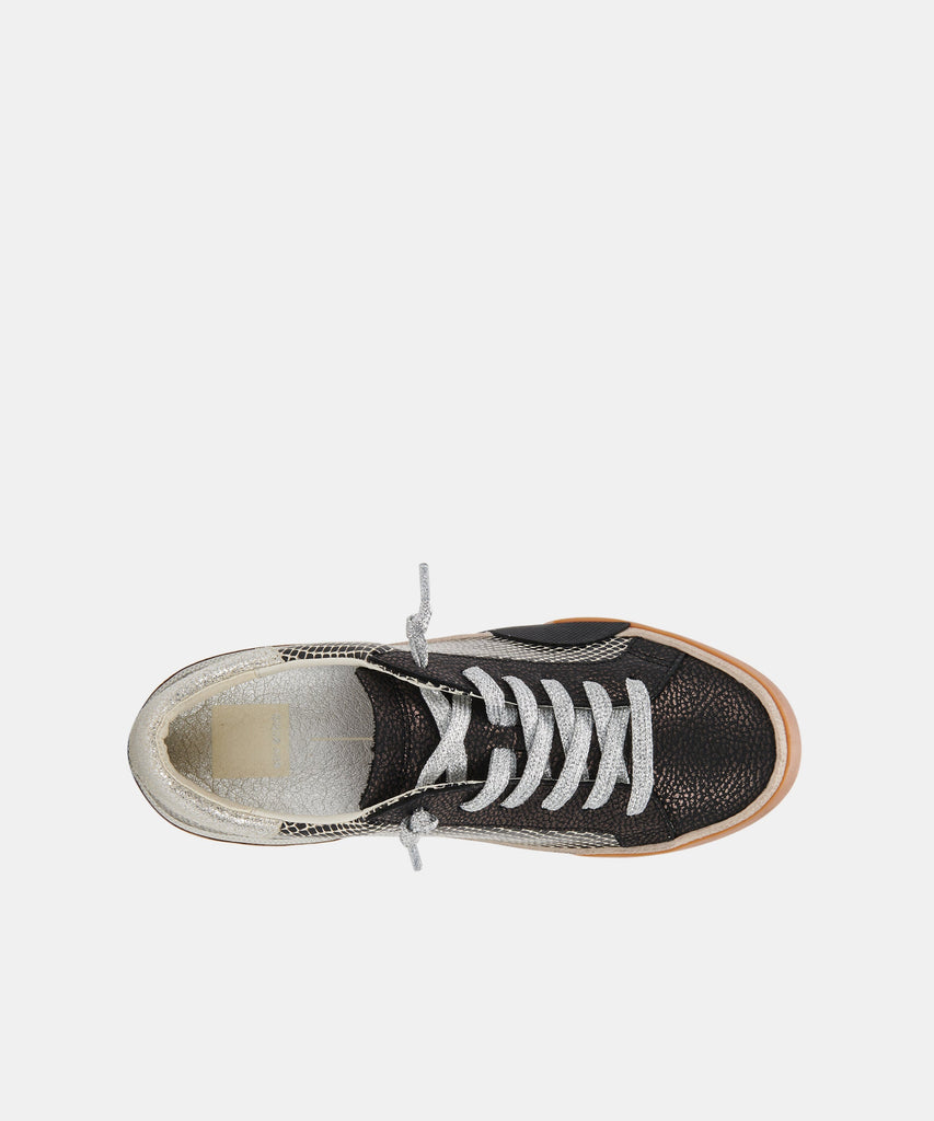 ZINA SNEAKERS IN MERCURY LEATHER -   Dolce Vita - image 9