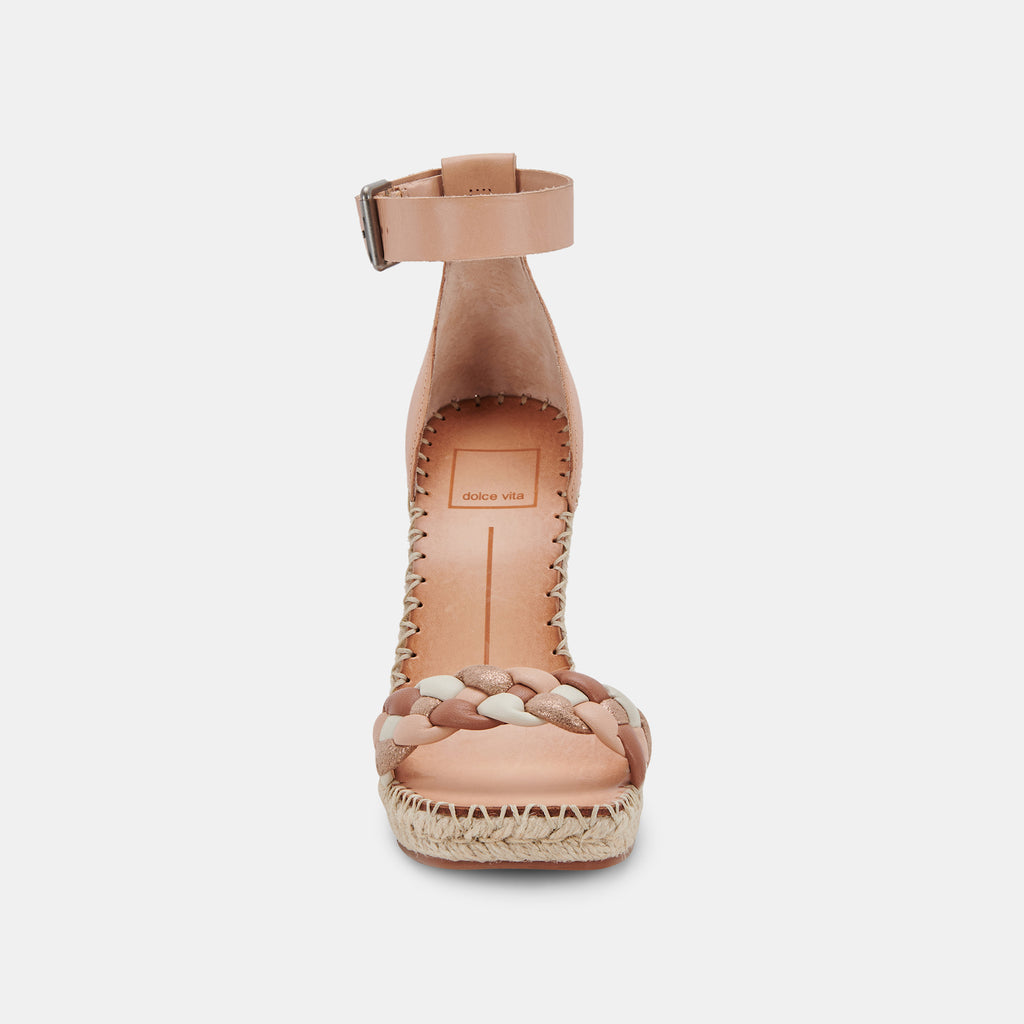 NILTON HEELS IN NATURAL LEATHER -   Dolce Vita - image 6