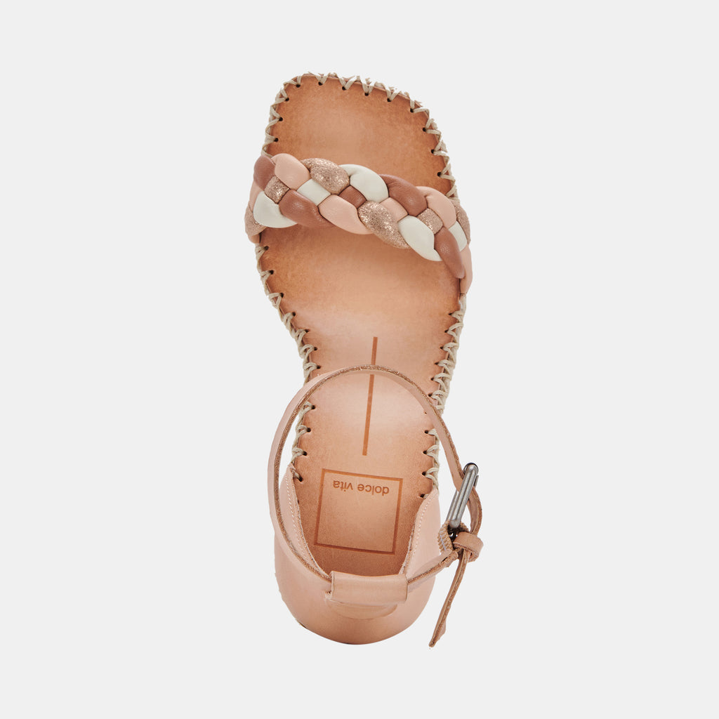 NILTON HEELS IN NATURAL LEATHER -   Dolce Vita - image 8