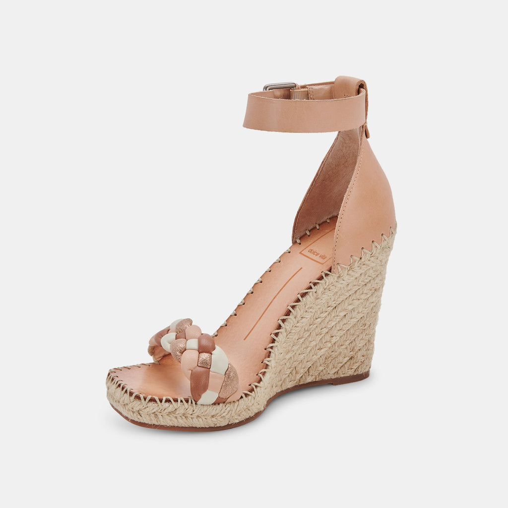 NILTON HEELS IN NATURAL LEATHER -   Dolce Vita - image 4