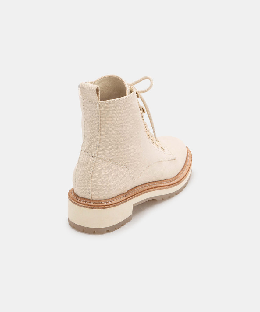 WHITNY BOOTS IN SANDSTONE CANVAS -   Dolce Vita - image 4