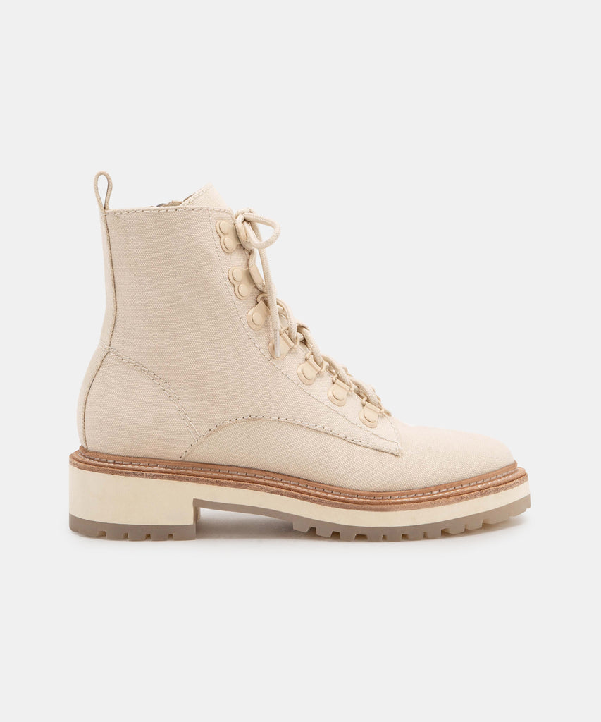 WHITNY BOOTS IN SANDSTONE CANVAS -   Dolce Vita - image 1