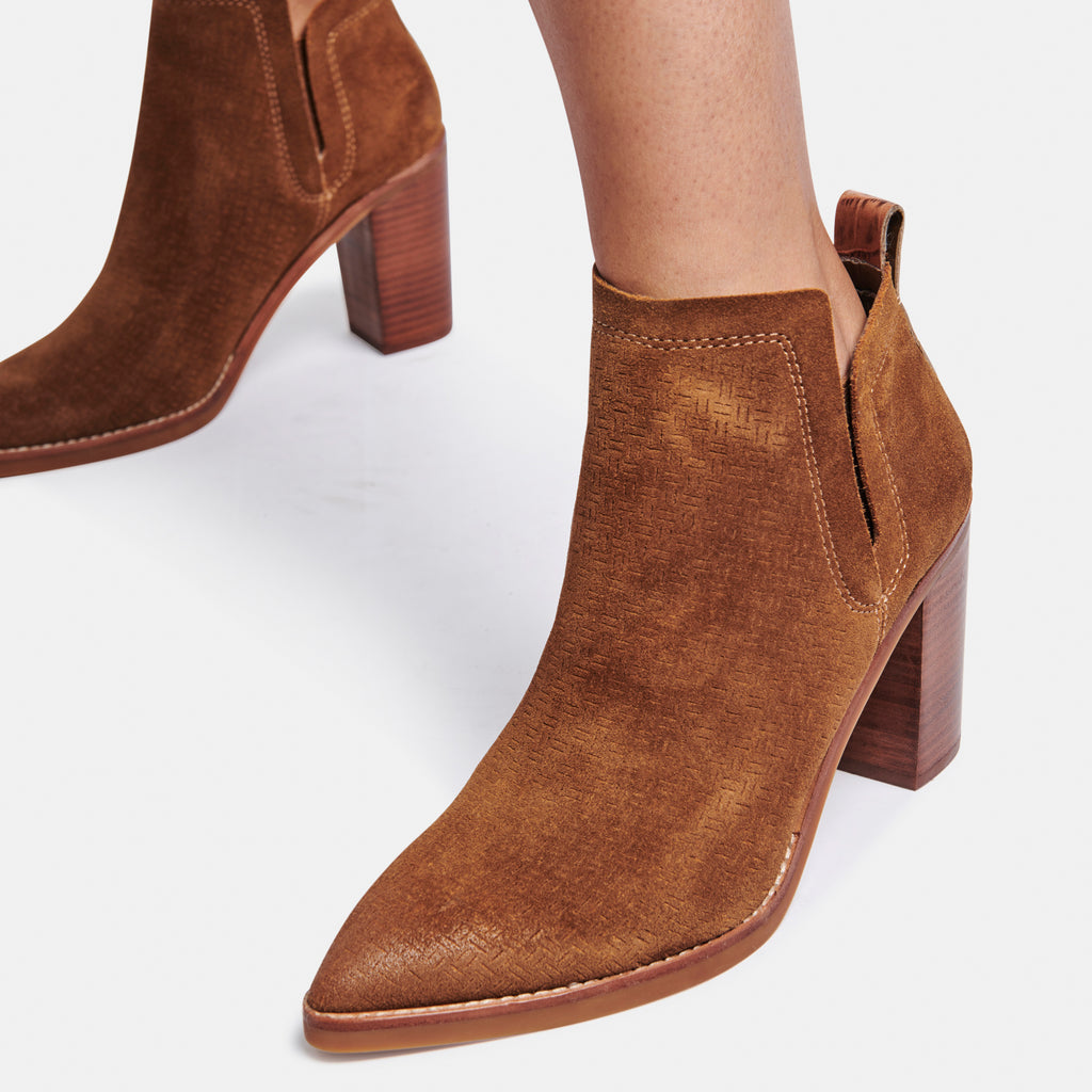 SIRANO BOOTIES IN DK BROWN SUEDE -   Dolce Vita - image 5