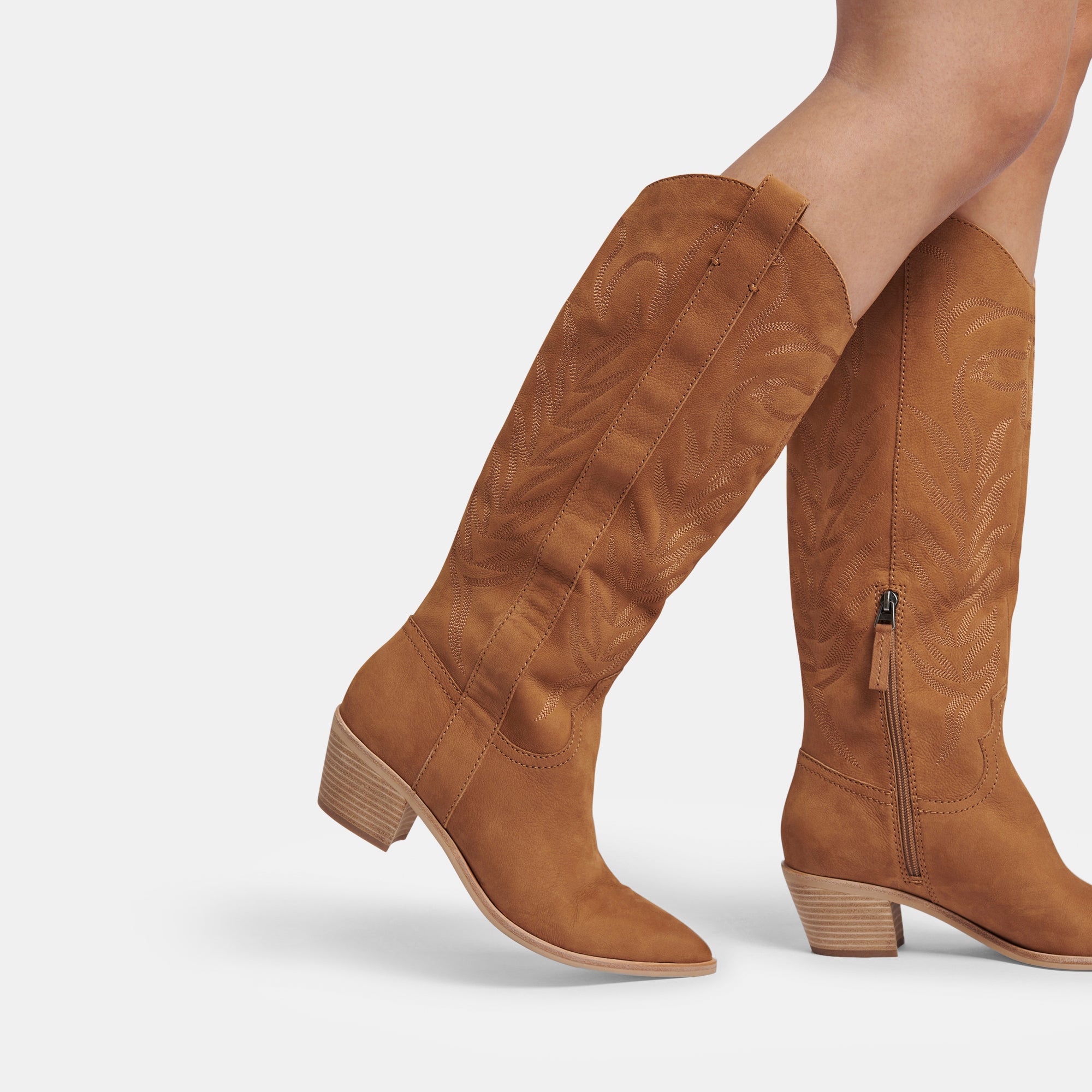 SOLEI BOOTS WHISKEY NUBUCK -   Dolce Vita