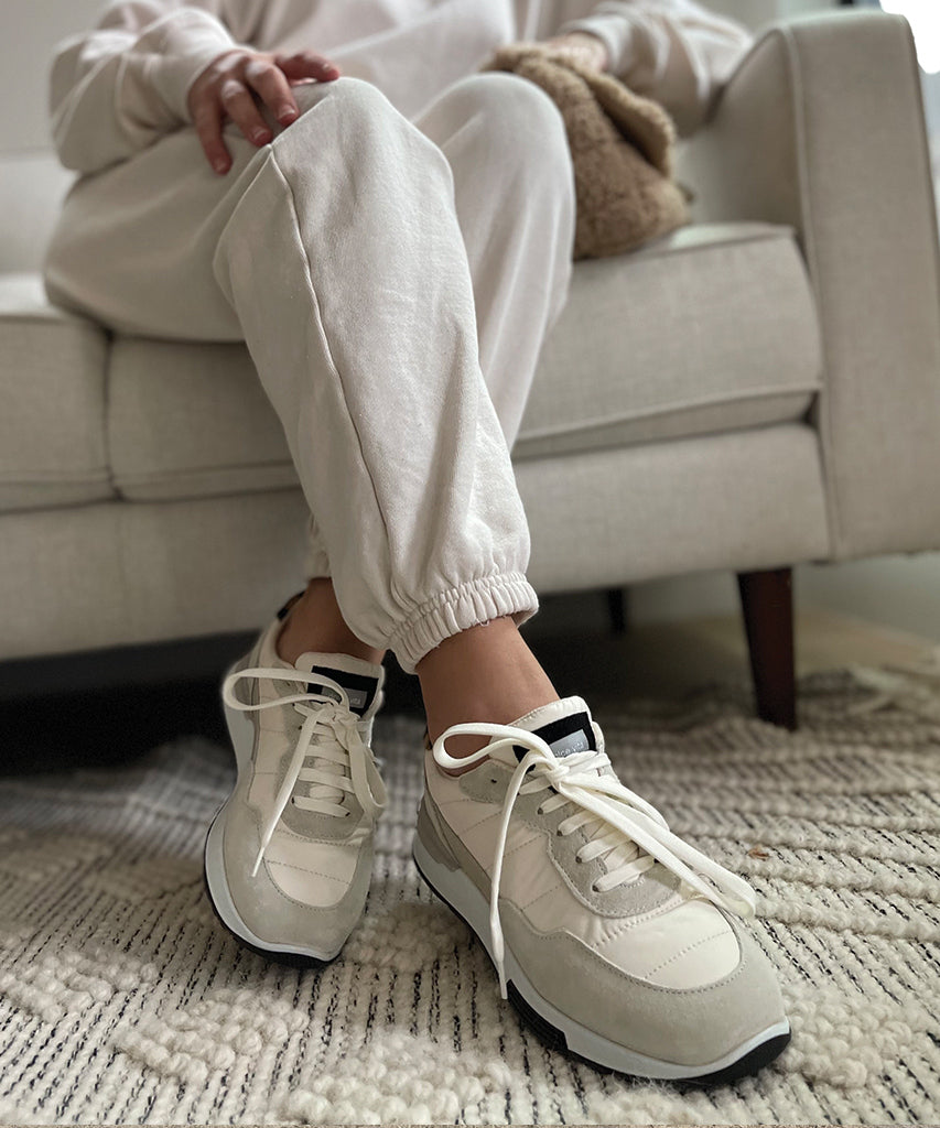 DOLCE VITA x GREATS EVANA SNEAKERS WHITE MULTI SUEDE - image 2