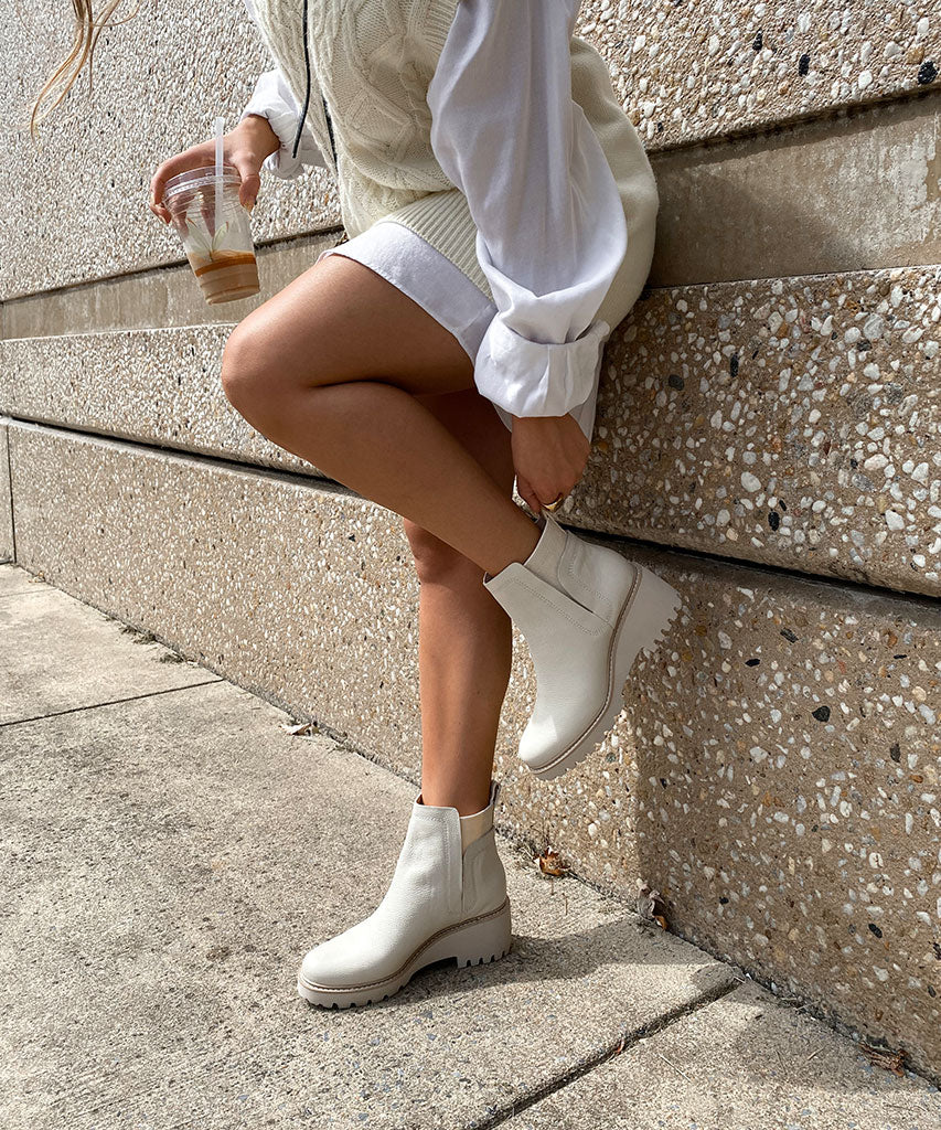 HUEY H2O BOOTS OFF WHITE LEATHER - image 2